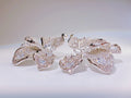Pavé Crystal Orchid Statement Earrings